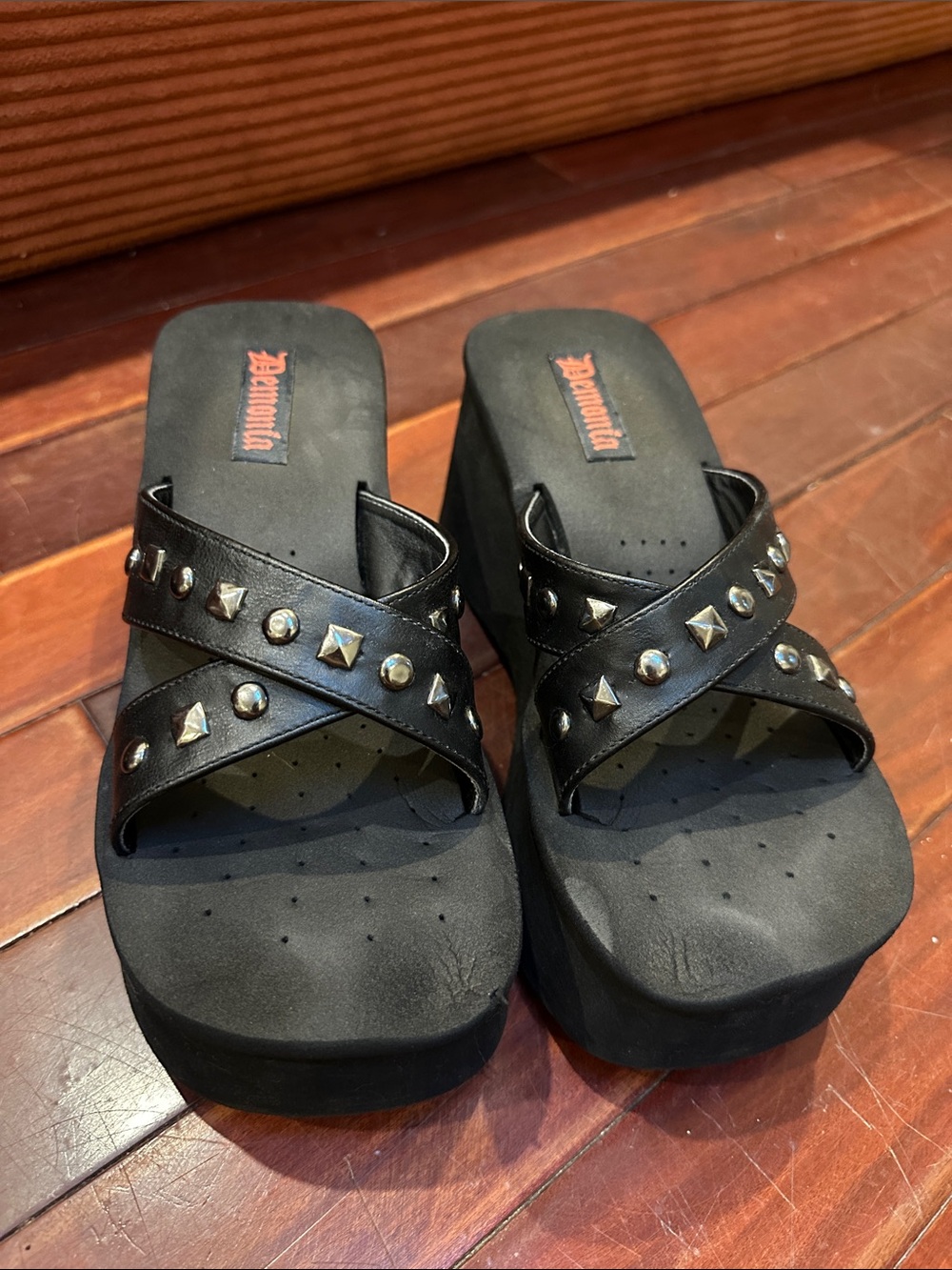 Demonia platform sandals